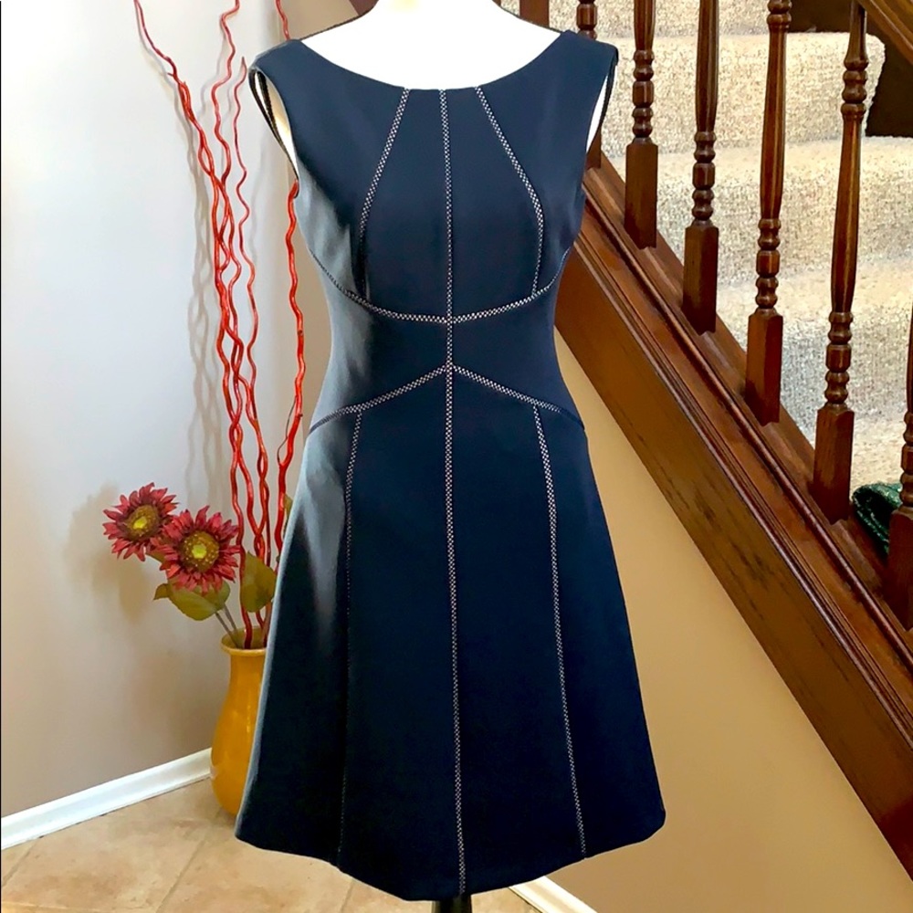Navy Calvin Klein dress